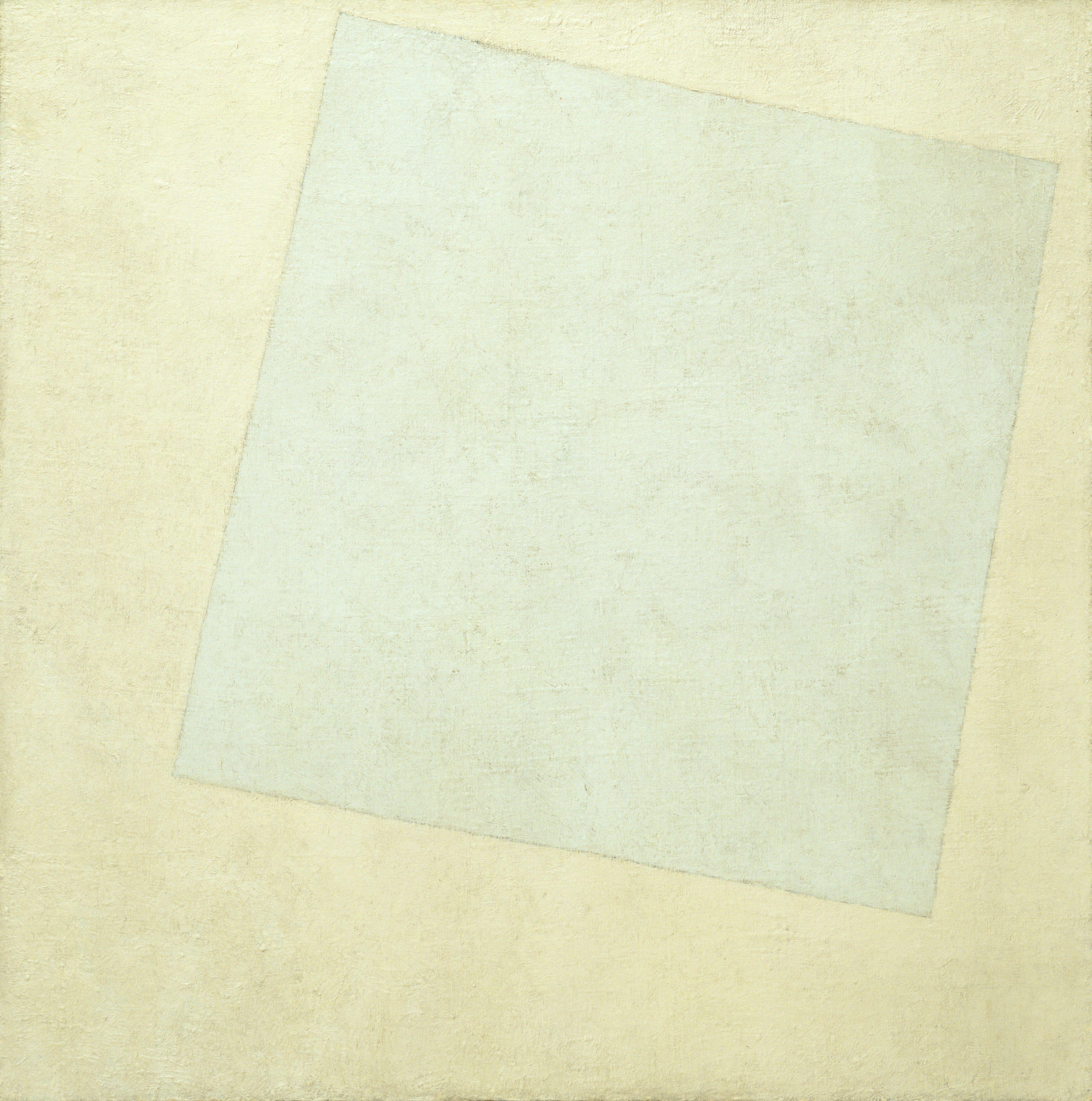 Kazimir Malevich - Suprematist Composition White on White